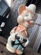 画像10: 60s Vintage Sheriff’s Deputy Bear Rubber Vinyl Squeaky Toy (A472) (10)