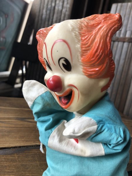 画像5: 60s Vintage Knickerbocker Bozo the Clown Puppet Doll B (A477) (5)
