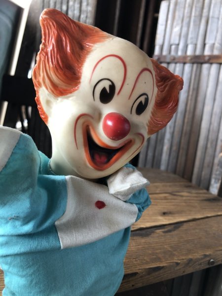 画像6: 60s Vintage Knickerbocker Bozo the Clown Puppet Doll B (A477) (6)