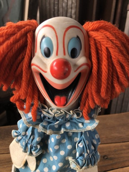 画像6: 60s Vintage Mattel Bozo the Clown Pullstring Talking Puppet Doll B (A474) (6)