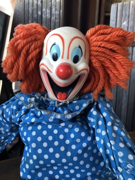 画像8: 60s Vintage Mattel Bozo the Clown Pullstring Talking Doll (A480) (8)
