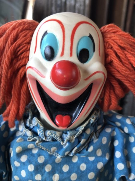 画像9: 60s Vintage Mattel Bozo the Clown Pullstring Talking Doll (A479) (9)