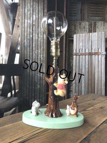 画像1: 70s Vintage Disney Winnie The Pooh Lamp (A485) (1)
