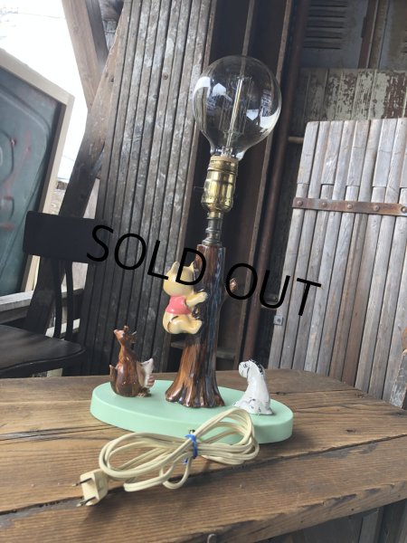 画像3: 70s Vintage Disney Winnie The Pooh Lamp (A485) (3)