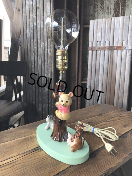 画像2: 70s Vintage Disney Winnie The Pooh Lamp (A485) (2)