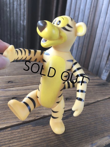 画像5: Vintage Disney Winnie The Pooh Tigger Vinyl Doll (A484) (5)