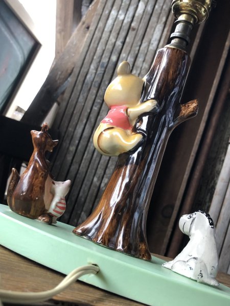 画像10: 70s Vintage Disney Winnie The Pooh Lamp (A485) (10)