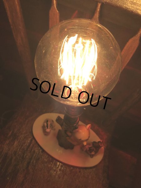 画像15: 70s Vintage Disney Winnie The Pooh Lamp (A485) (15)