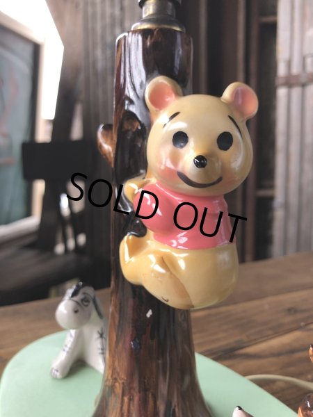 画像9: 70s Vintage Disney Winnie The Pooh Lamp (A485) (9)
