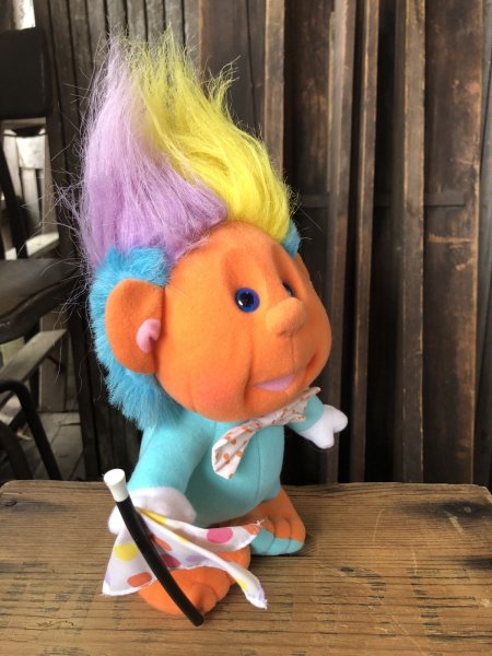 画像4: 80s Vintage Playskool Hobnobbins Plush Doll " Cousin Poof " (A495)   (4)