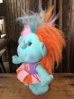 画像2: 80s Vintage Playskool Hobnobbins Plush Doll " Cousin Rah Rah " (A488)   (2)