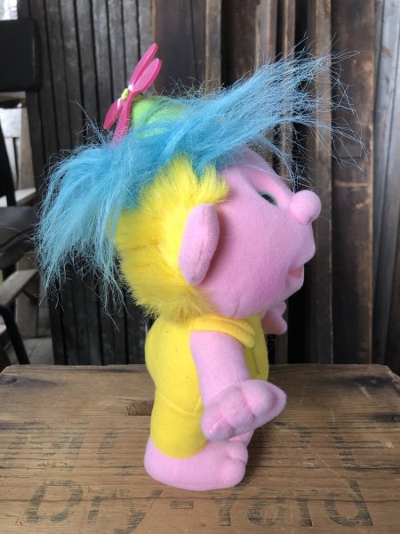 画像4: 80s Vintage Playskool Hobnobbins Plush Doll " Cousin Rowdy " (A499)   (4)