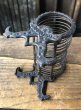 画像9: Antique K Diamond Victorian Cast Iron Letter Holder (A503)   (9)