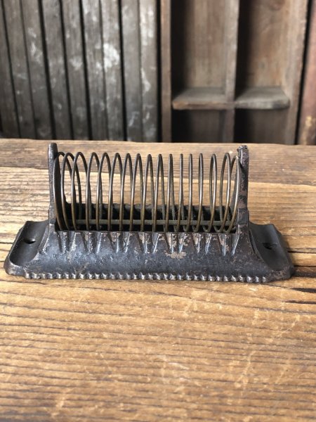 画像5:  Antique Cast Iron Letter Holder (A502)   (5)