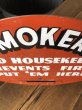 画像7: 50s Vintage Smokers Gas Station Heavy Metal Display Sign (A505)    (7)
