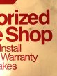 画像4: Vintage NAPA Authorized Brake Shop Double Sided Sign (A506)   (4)
