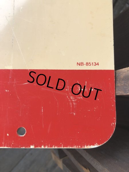 画像7: Vintage NAPA Authorized Brake Shop Double Sided Sign (A506)   (7)