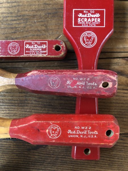 画像10: Vintage Advertising Red Devil Paint Painters And Glaziers Tool Store Display Rack HTF!!! (A509)   (10)
