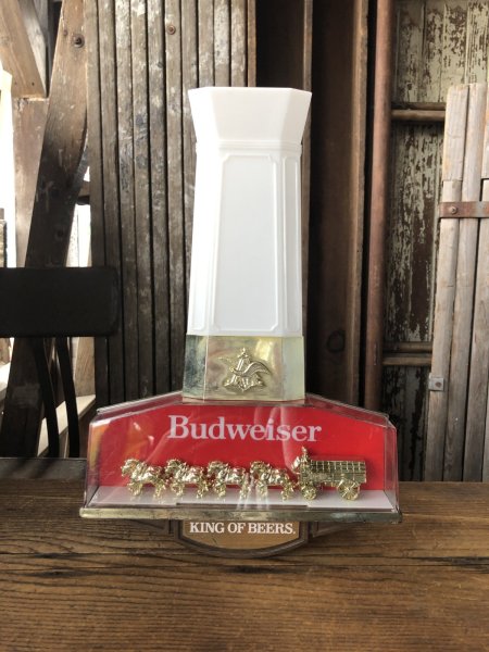 画像1: Vintage Anheuser-Busch Budweiser Clydesdale Store Display Lighted Sign (A515)  (1)