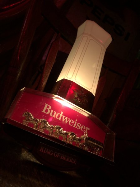 画像16: Vintage Anheuser-Busch Budweiser Clydesdale Store Display Lighted Sign (A515)  (16)