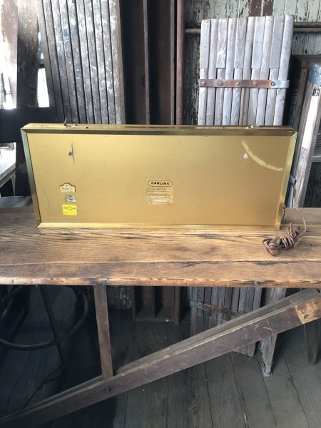 画像4: 60s Vintage CARLING Black Label Beer People Like It! Store Display Light Sign (A518)  (4)