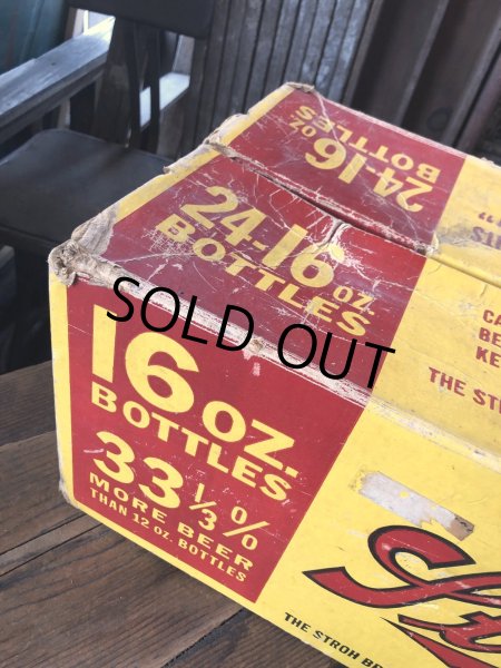 画像9:  Vintage Advertising STROH Brewery Bohemian Beer Waxboard Boxe Case Crate (A519) (A513) (9)