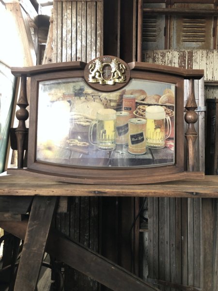 画像7: 70s Vintage CARLING Black Label Beer Store Display Light Up Wall Sign (A519)  (7)