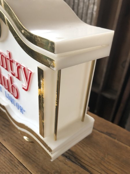 画像13: 70s Vintage Advertising XXX Country Club Malt Liquor Beer Lighted Store Display Sign (A520)  (13)