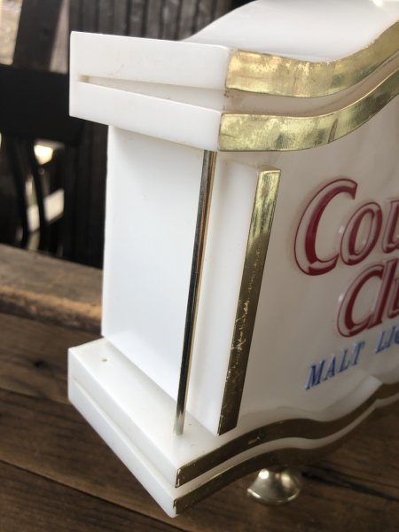 画像12: 70s Vintage Advertising XXX Country Club Malt Liquor Beer Lighted Store Display Sign (A520)  (12)