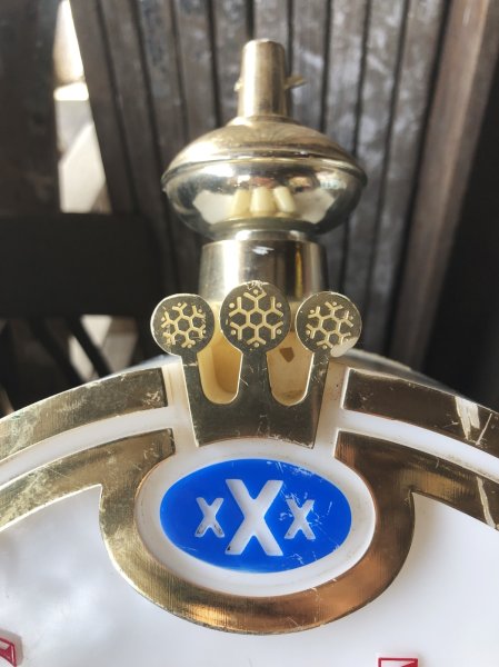 画像7: 70s Vintage Advertising XXX Country Club Malt Liquor Beer Lighted Store Display Sign (A520)  (7)