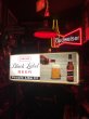 画像1: 60s Vintage CARLING Black Label Beer People Like It! Store Display Light Sign (A518)  (1)