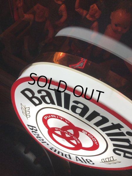 画像18: 60s Vintage BALLANTINE Beer and Ale Lighted Sign (A521)  (18)
