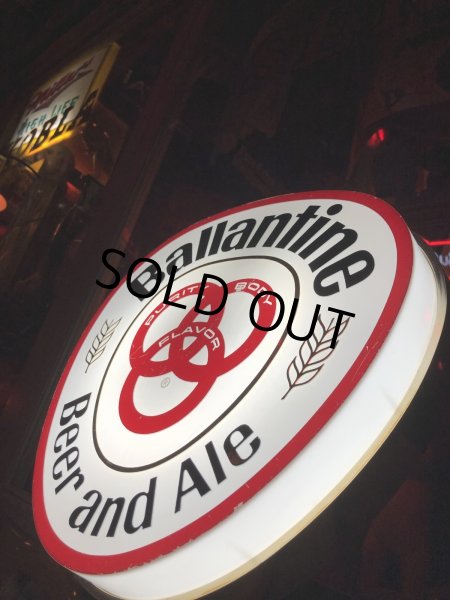 画像19: 60s Vintage BALLANTINE Beer and Ale Lighted Sign (A521)  (19)