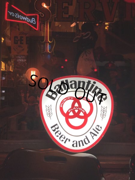 画像1: 60s Vintage BALLANTINE Beer and Ale Lighted Sign (A521)  (1)