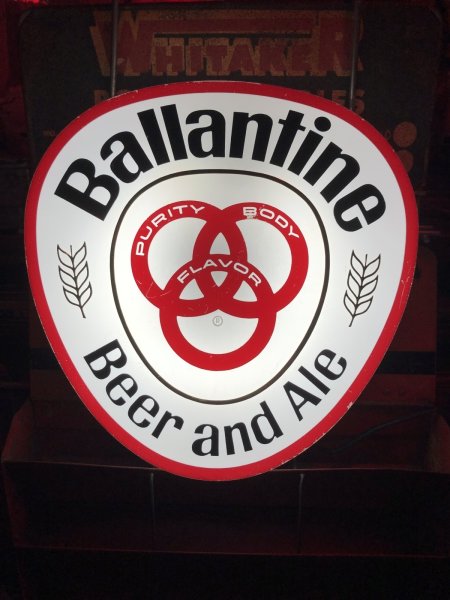 画像24: 60s Vintage BALLANTINE Beer and Ale Lighted Sign (A521)  (24)