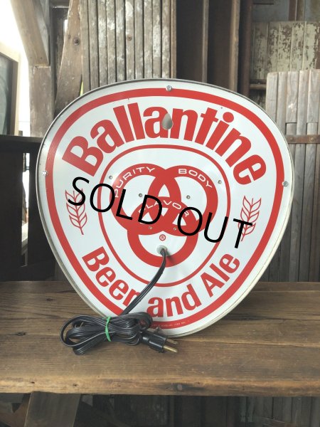 画像5: 60s Vintage BALLANTINE Beer and Ale Lighted Sign (A521)  (5)