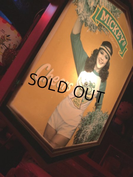 画像18: 80s Vintage Mickeys Fine Malt Liquor Lighted Beer Store Display Sign Cheers (A522)  (18)