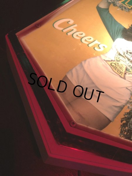 画像17: 80s Vintage Mickeys Fine Malt Liquor Lighted Beer Store Display Sign Cheers (A522)  (17)