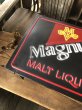 画像6: 80s Vintage Miller Brewing Co MAGNUM Malt Liquor Beer Lighted Store Display Sign (A523)  (6)