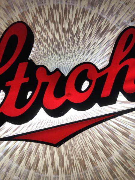画像21: Vintage STROH Beer Advertising Lighted Motion Rotating Starburst Store Display Sign (A523)  (21)