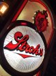 画像19: Vintage STROH Beer Advertising Lighted Motion Rotating Starburst Store Display Sign (A523)  (19)
