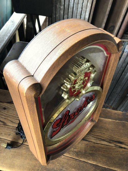 画像3: Vintage STROH Beer Advertising Lighted Motion Rotating Starburst Store Display Sign (A523)  (3)