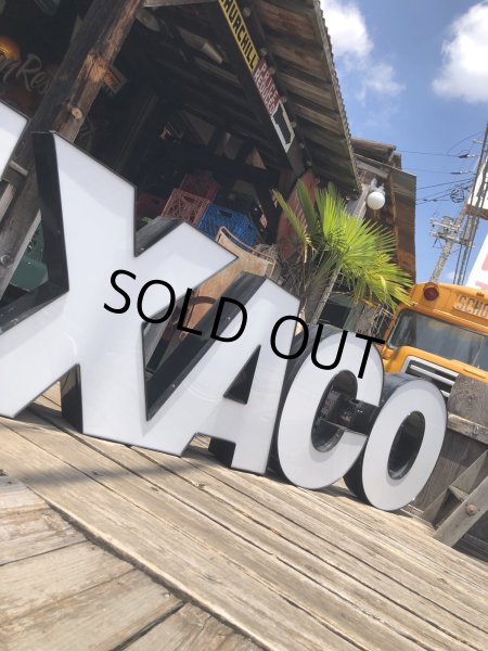 画像17: Vintage Original Texaco SS Lighted Letter Store Display Sign Huge!! (A533) (17)