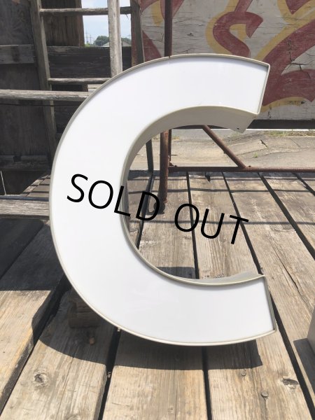 画像7: Vintage Original Chevron GS Lighted Letter Sign Store Display Huge!! (A534) (7)