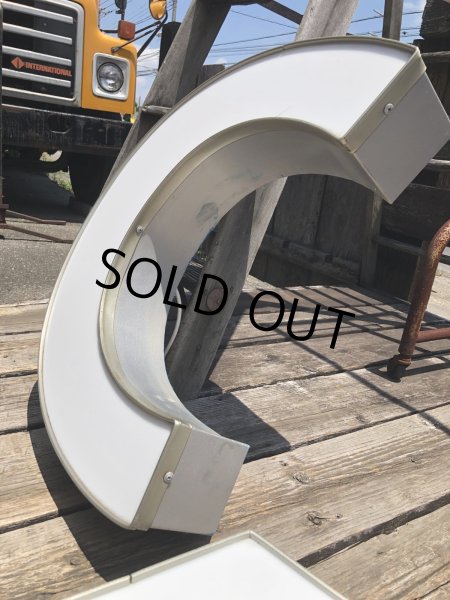 画像9: Vintage Original Chevron GS Lighted Letter Sign Store Display Huge!! (A534) (9)