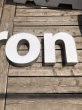 画像14: Vintage Original Chevron GS Lighted Letter Sign Store Display Huge!! (A534) (14)