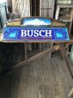 画像1: 80s Advertising Anheuser-Busch BUSCH Beer Billiard Pool Table Light Head for the Mountains (A535) (1)