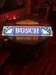画像49: 80s Advertising Anheuser-Busch BUSCH Beer Billiard Pool Table Light Head for the Mountains (A535) (49)