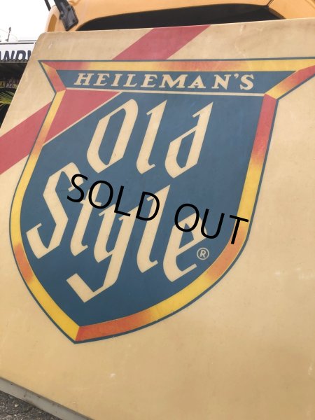 画像10: Vintage Advertising Heilemans Old Style Beer Lighted Store Display Huge Sign (A536) (10)
