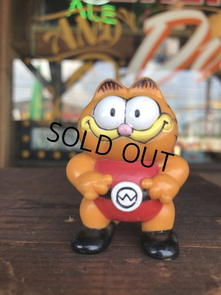画像1: 80s Vintage Garfield PVC Figure (A557)   (1)
